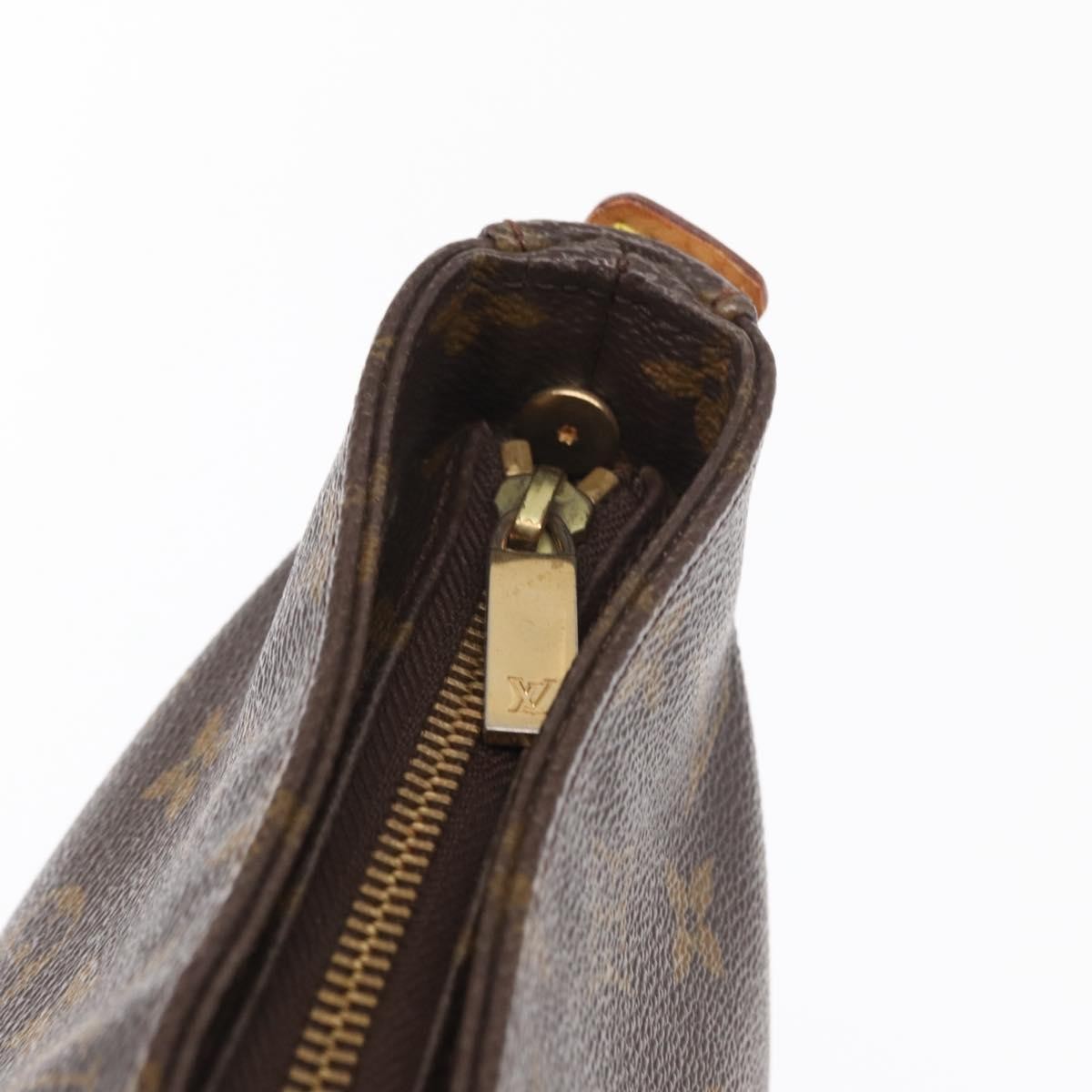 Louis Vuitton Monogram Looping Handbag Monogram Canvas Brown Canvas Shoulder Bag