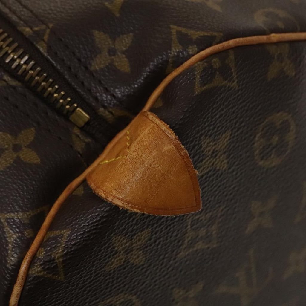 Louis Vuitton Keepall Bag Monogram Canvas Brown Canvas Travel Bag