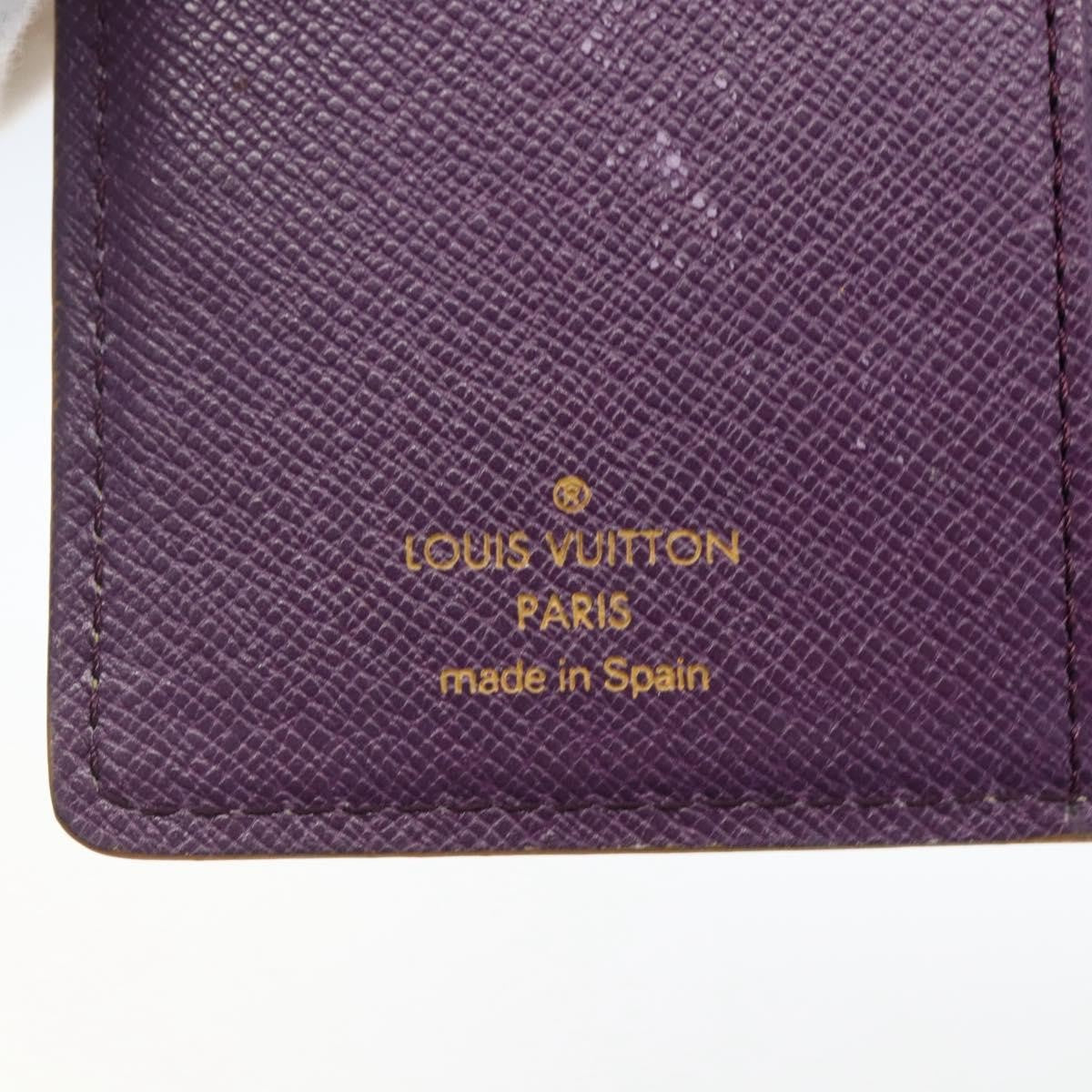 Louis Vuitton Agenda Cover Epi Leather Yellow Leather Wallets Accessory