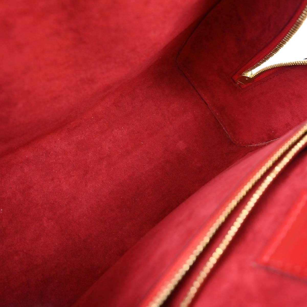 Louis Vuitton Pont Neuf Handbag Epi Leather Red Leather Handbag