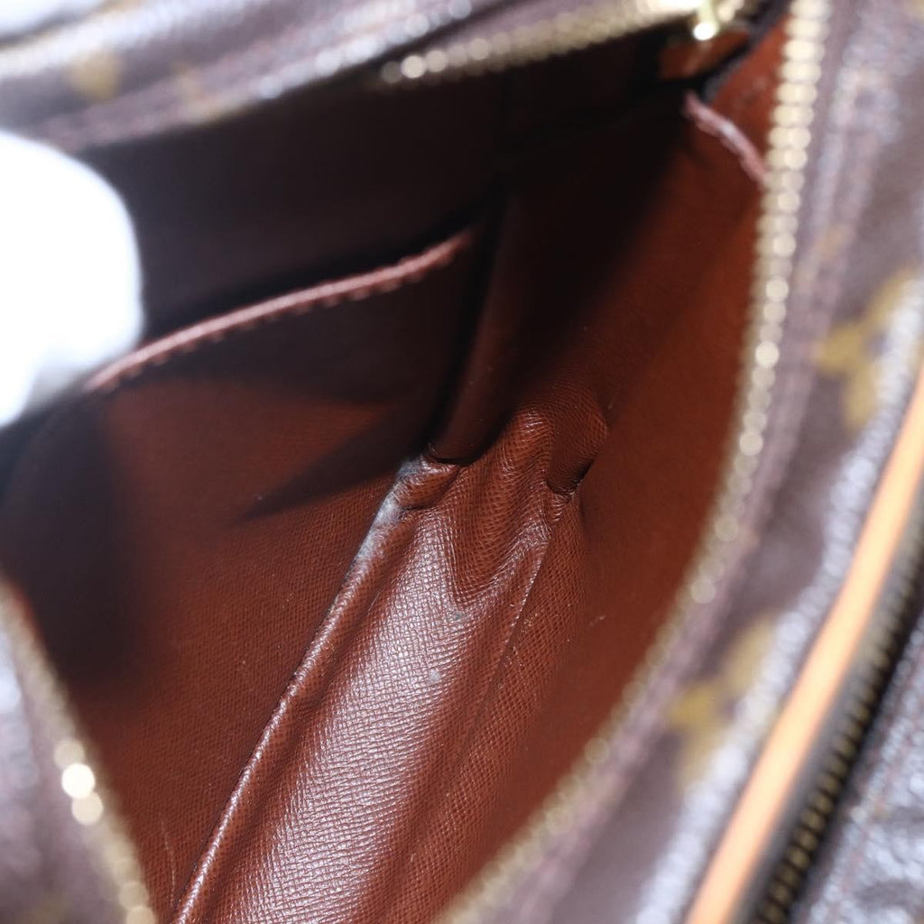 Louis Vuitton Amazone Bag Monogram Canvas Brown Canvas Shoulder Bag