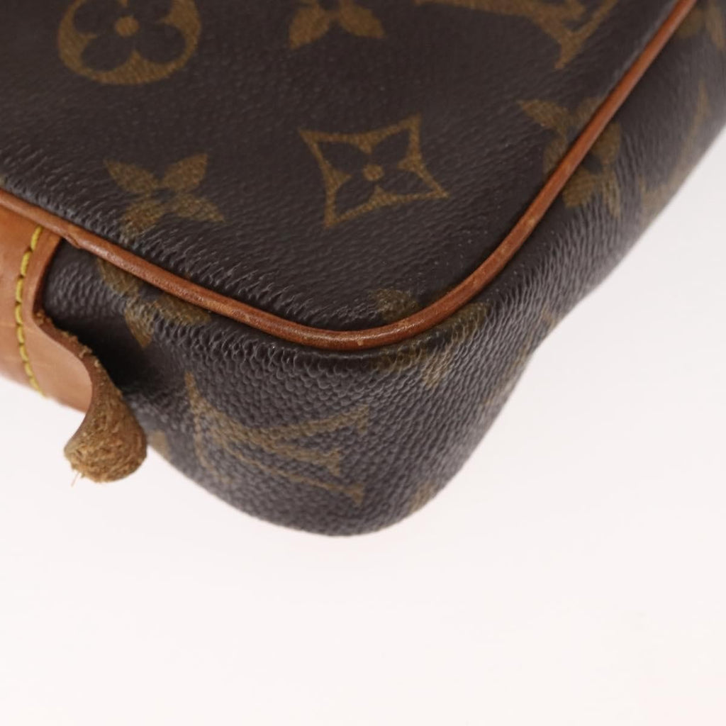 Louis Vuitton Pochette Marly Bandouliere Bag Monogram Canvas Brown Canvas Shoulder Bag