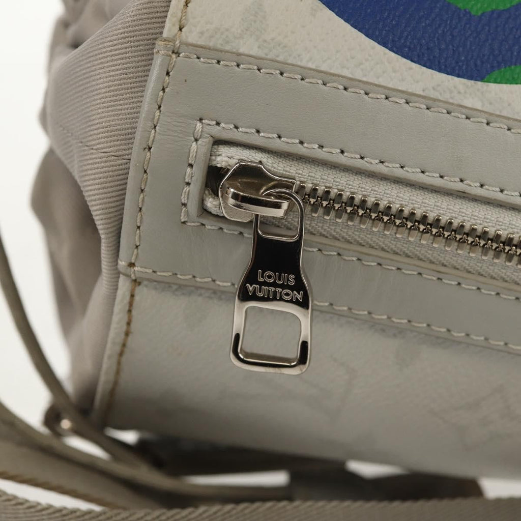 Louis Vuitton Chalk Sling Bag Limited Edition Logo Story Monogram Canvas White Canvas Shoulder Bag