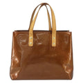 Louis Vuitton Reade Handbag Monogram Vernis Brown Patent_Leather Handbag