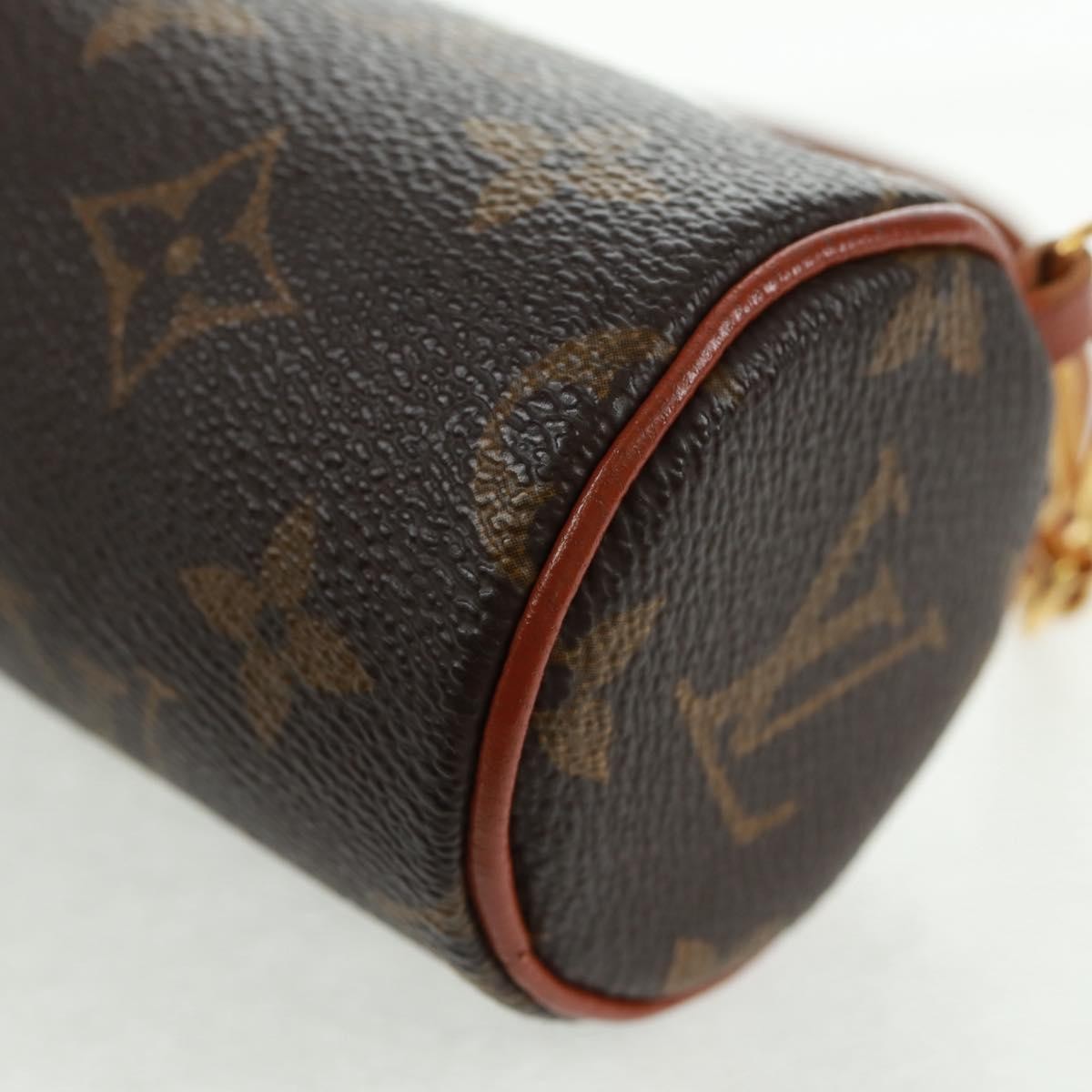 Louis Vuitton Papillon Pochette Monogram Canvas Brown Canvas Clutche & Pouche Bag