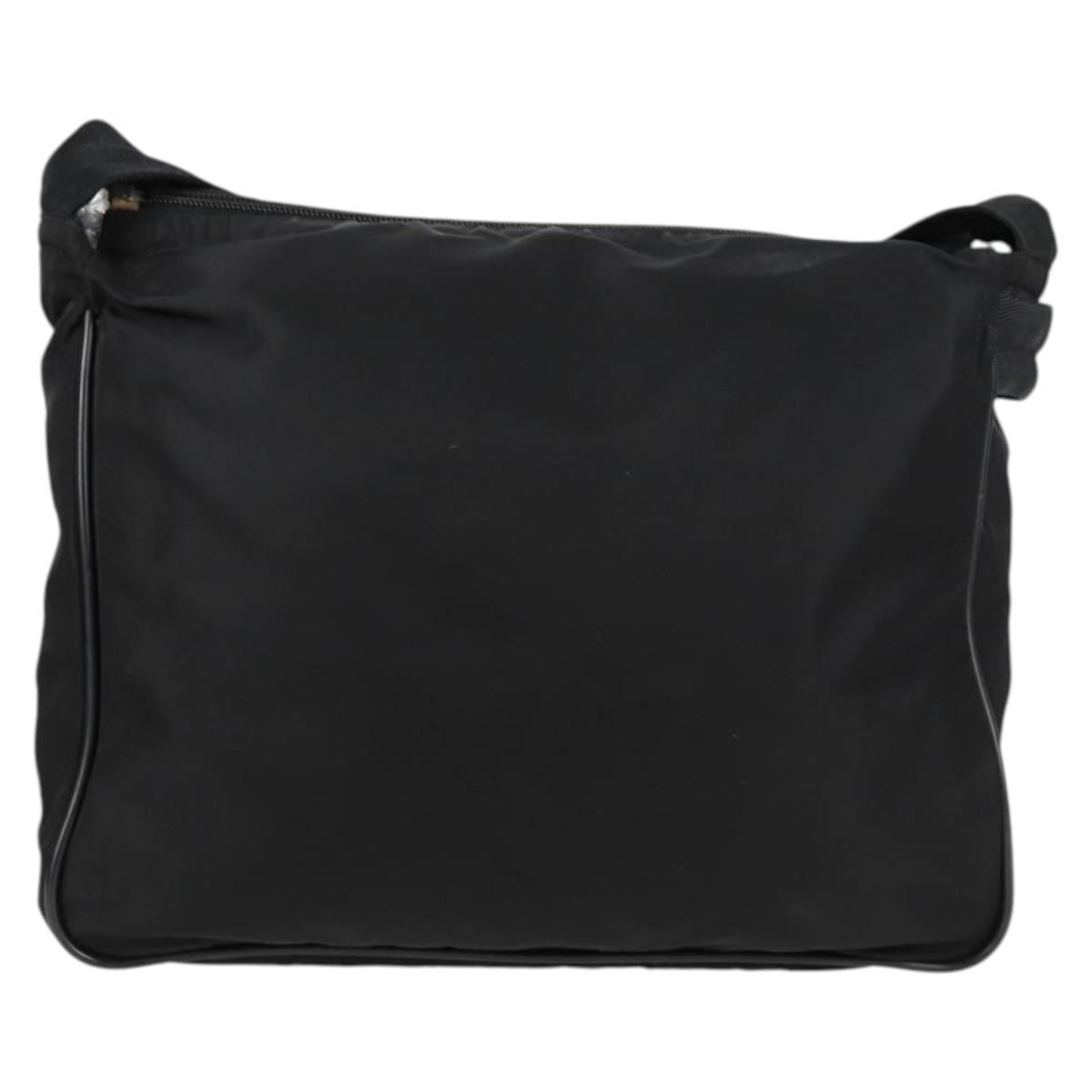 Prada Vintage Shoulder Bag Tessuto Black Nylon Shoulder Bag Bag