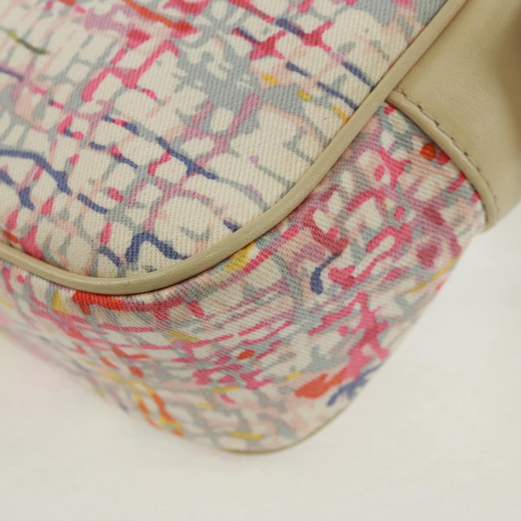 Chanel Vintage Clover Camera Bag Printed Canvas Multicolour Canvas Shoulder Bag Bag