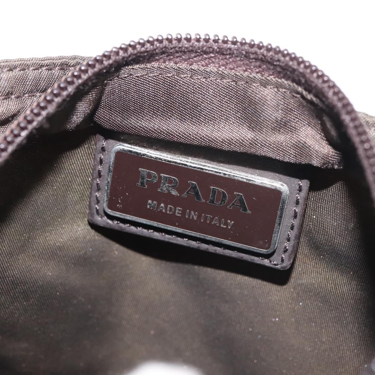 Prada Front Pocket Messenger Bag Tessuto Khaki Nylon Shoulder Bag Bag