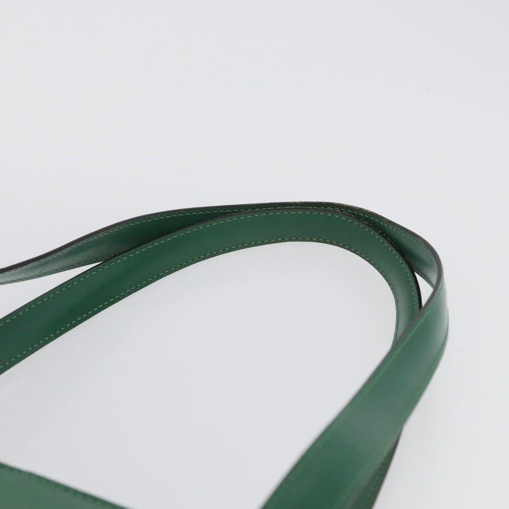 Louis Vuitton Lussac Handbag Epi Leather Green Leather Shoulder Bag