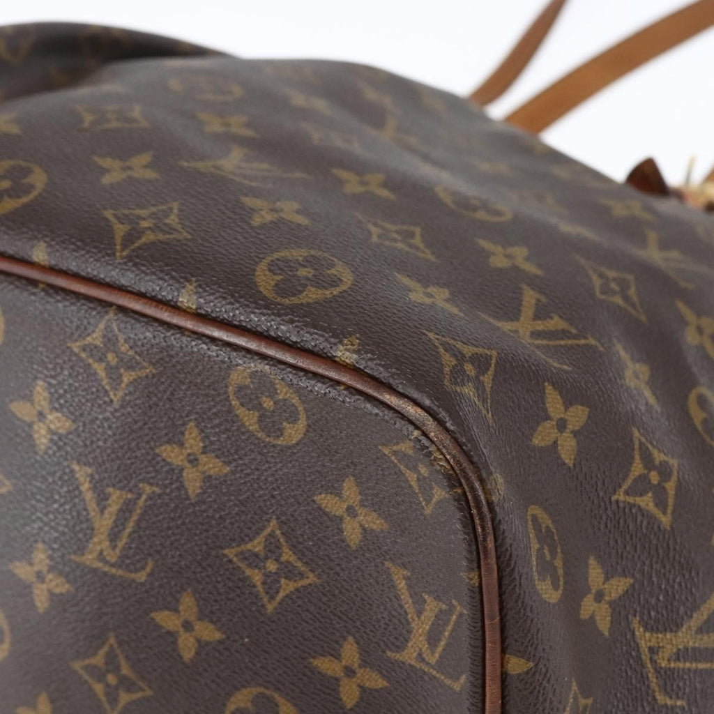 Louis Vuitton Palermo Handbag Monogram Canvas Brown Canvas Tote Bag