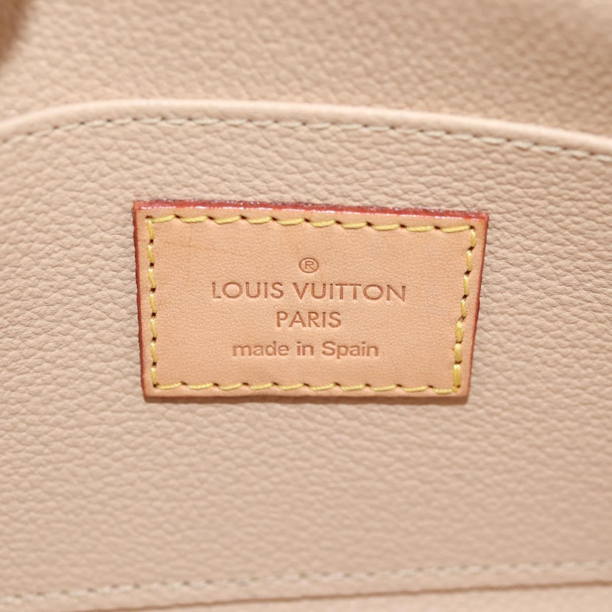 Louis Vuitton Cosmetic Pouch Damier Beige Canvas Clutche & Pouche Bag