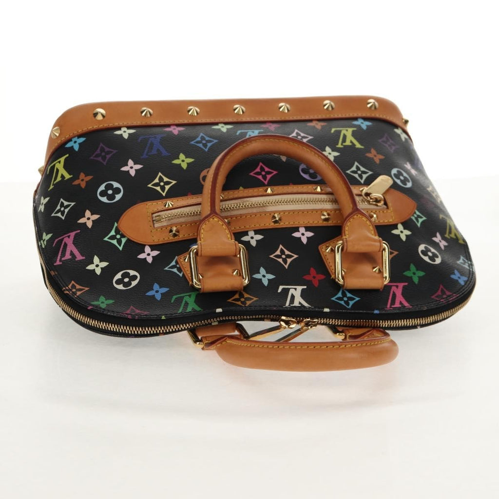 Louis Vuitton Alma Handbag Monogram Multicolor Multicolour Canvas Handbag