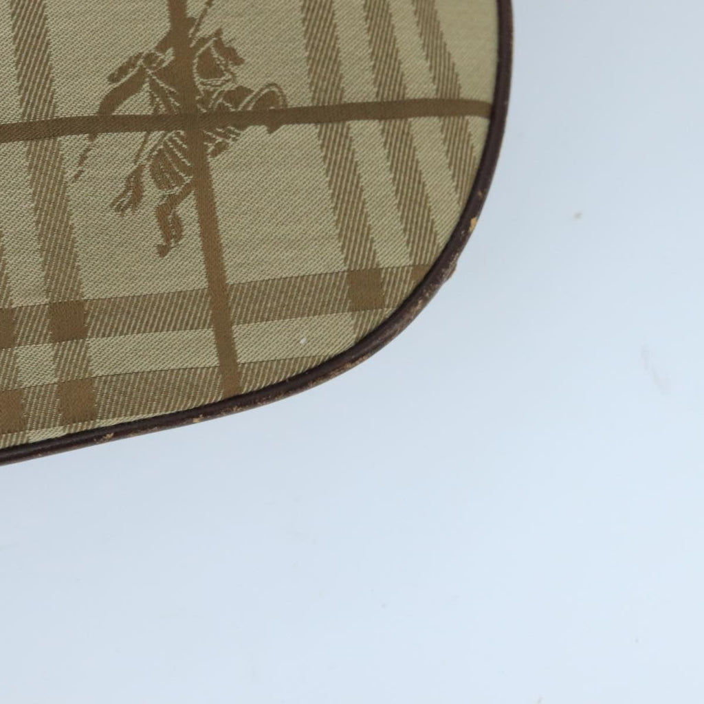 Burberry Nova Check Shoulder Bag Canvas And Leather Beige Canvas Shoulder Bag