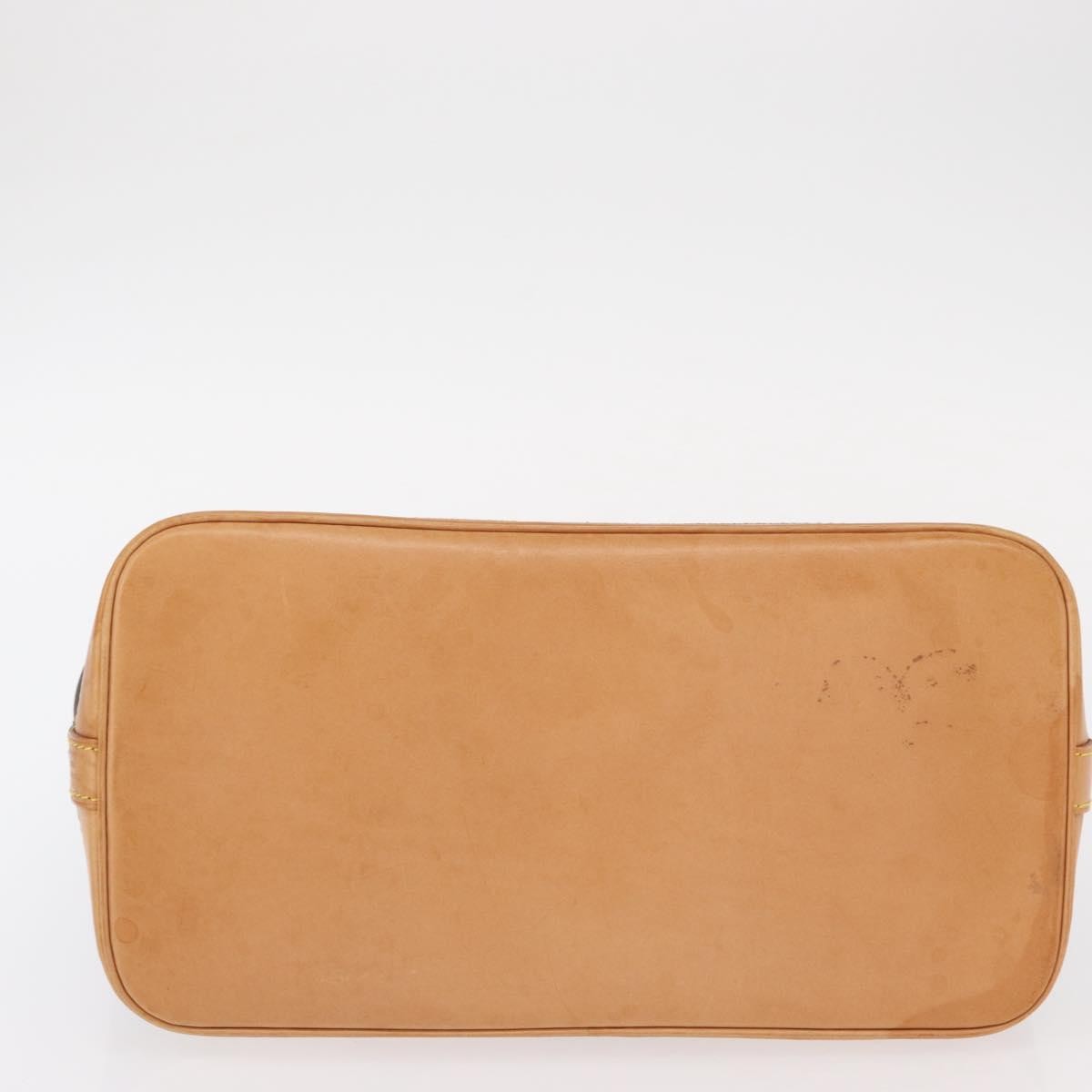 Louis Vuitton Alma Handbag Monogram Canvas Brown Canvas Handbag