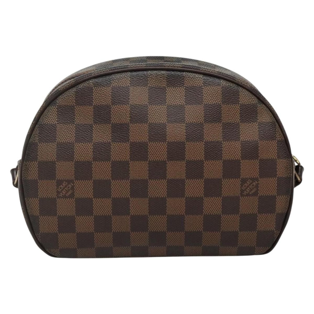 Louis Vuitton Blois Handbag Monogram Canvas Brown Canvas Shoulder Bag