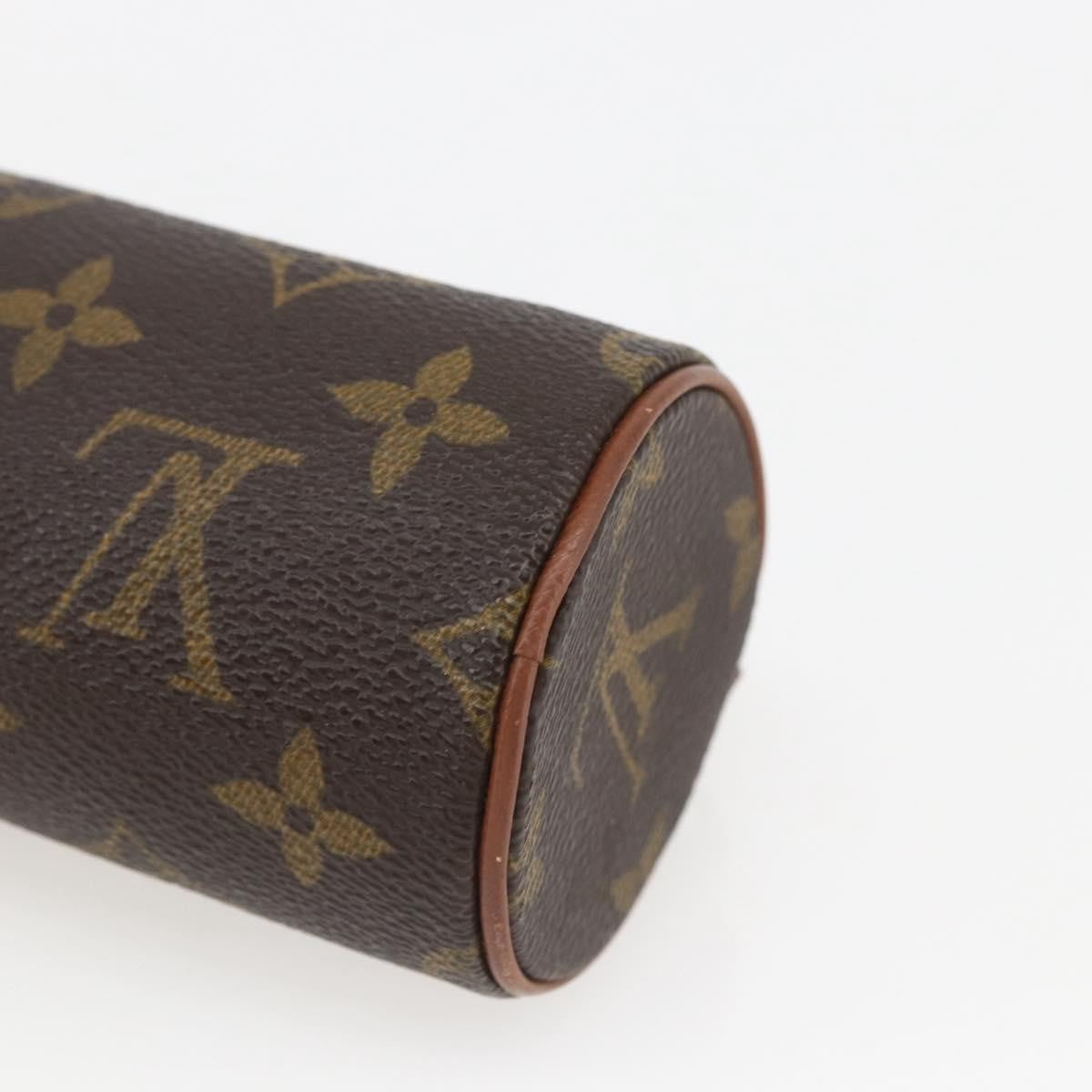 Louis Vuitton Papillon Pochette Monogram Canvas Brown Canvas Clutche & Pouche Bag