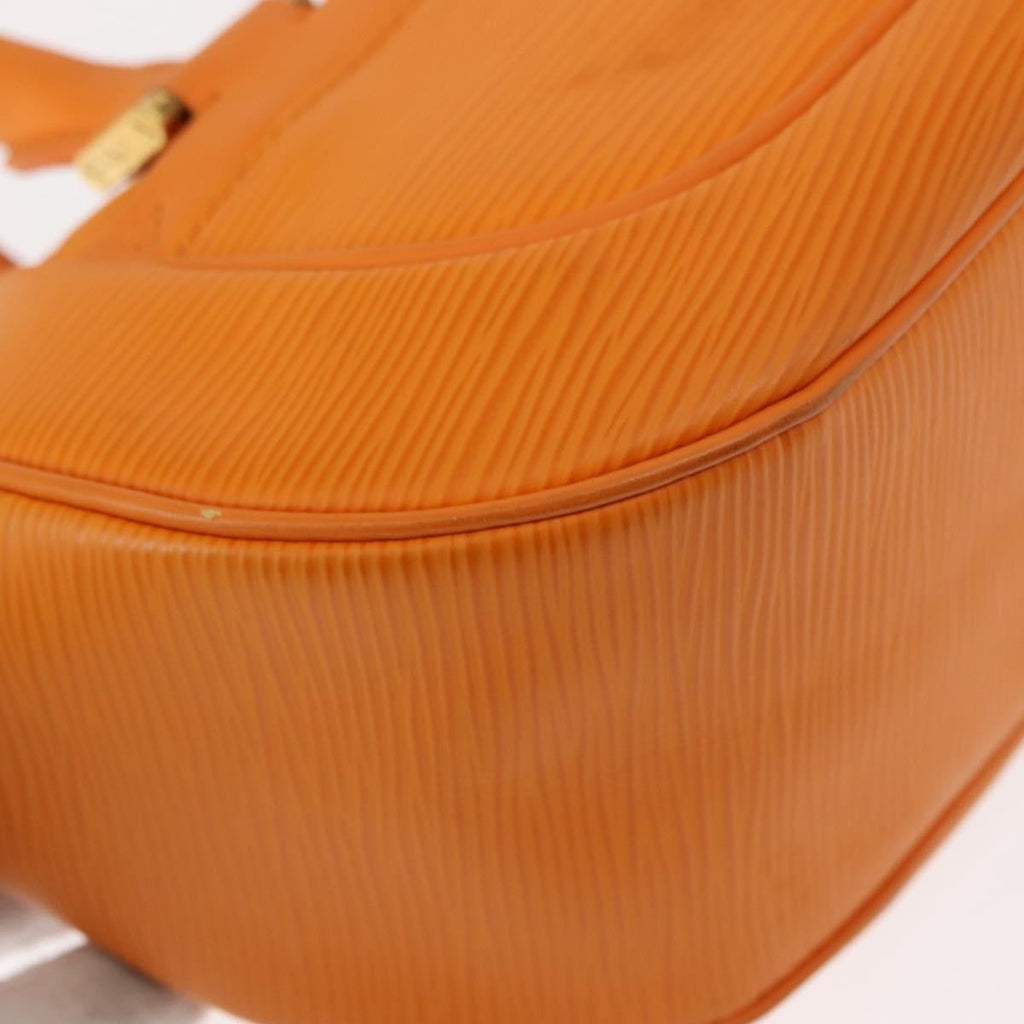 Louis Vuitton Danura Handbag Epi Orange Leather Handbag