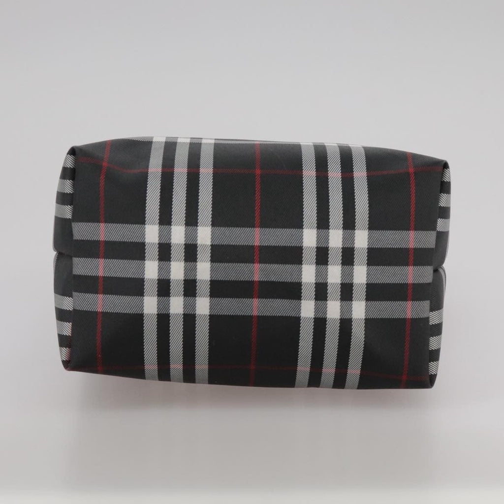 Burberry Nova Check Handbag Nylon Black Nylon Handbag