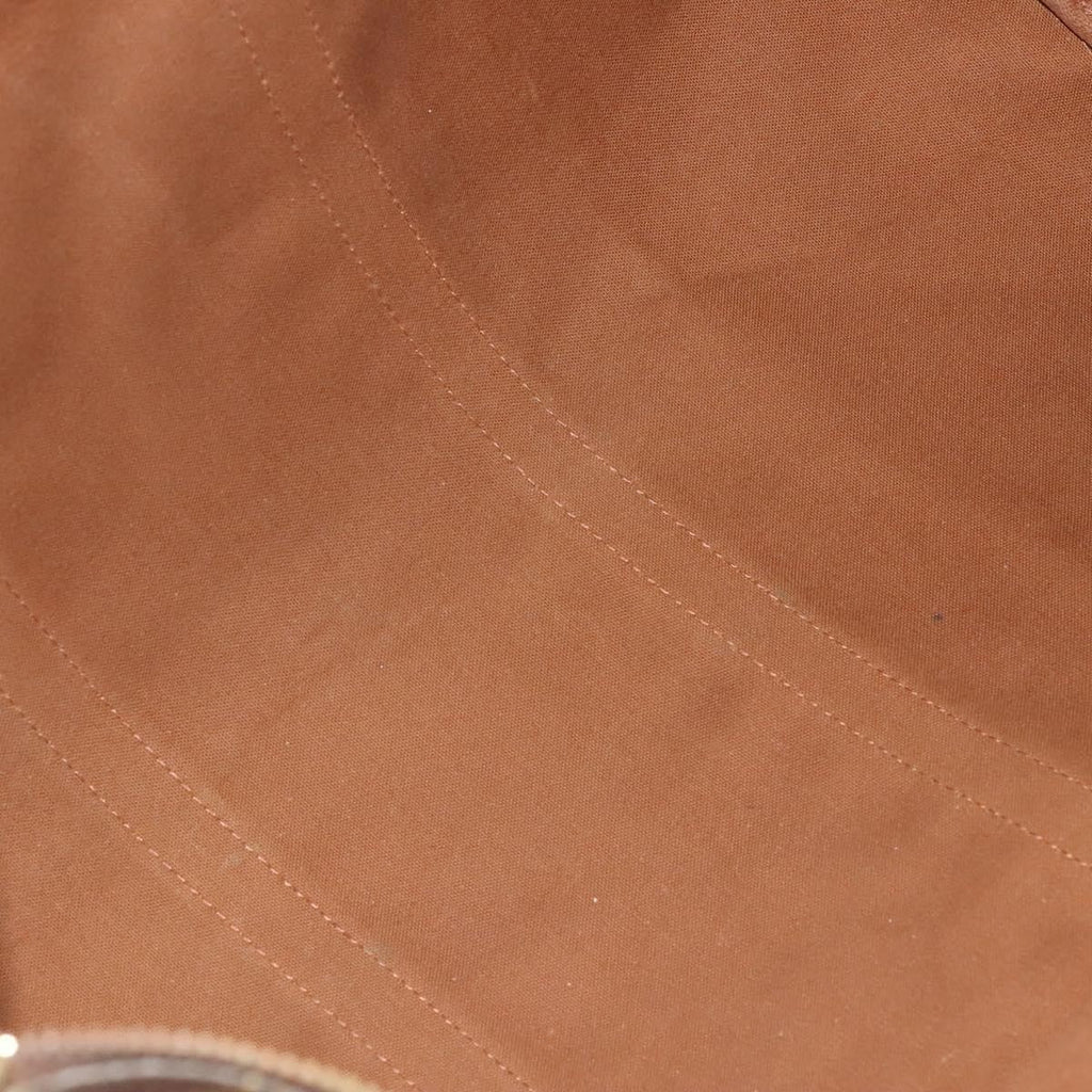 Louis Vuitton Keepall Bandouliere Bag Monogram Canvas Brown Canvas Travel Bag