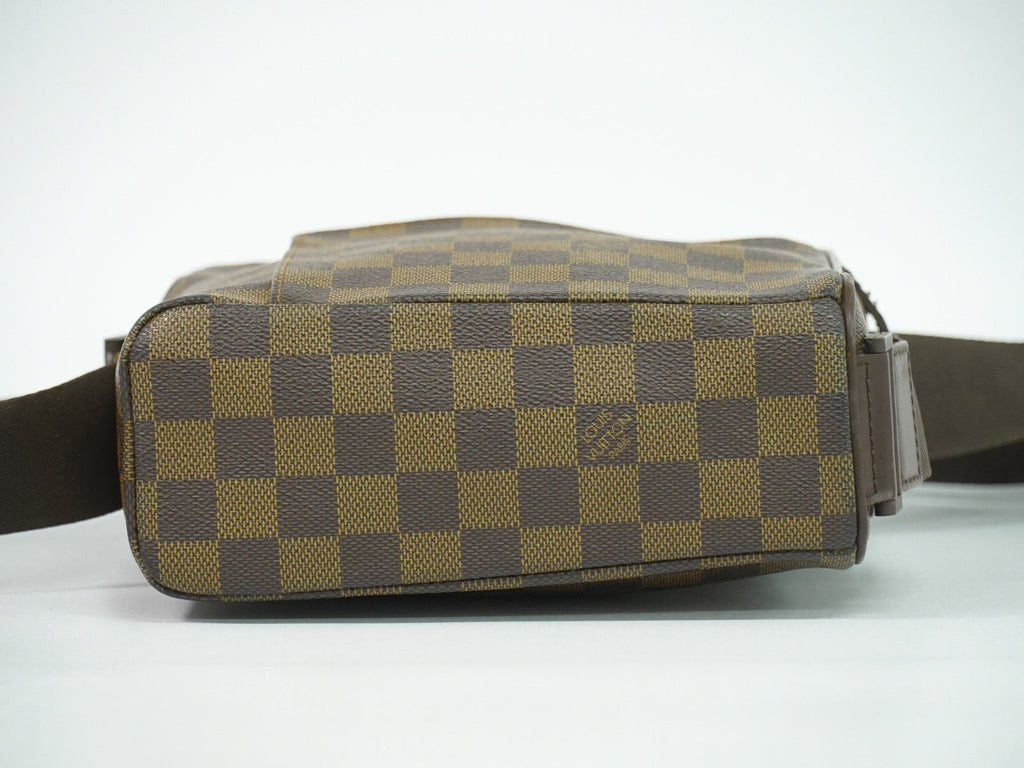 Louis Vuitton Olav Handbag Damier Brown Canvas Shoulder Bag