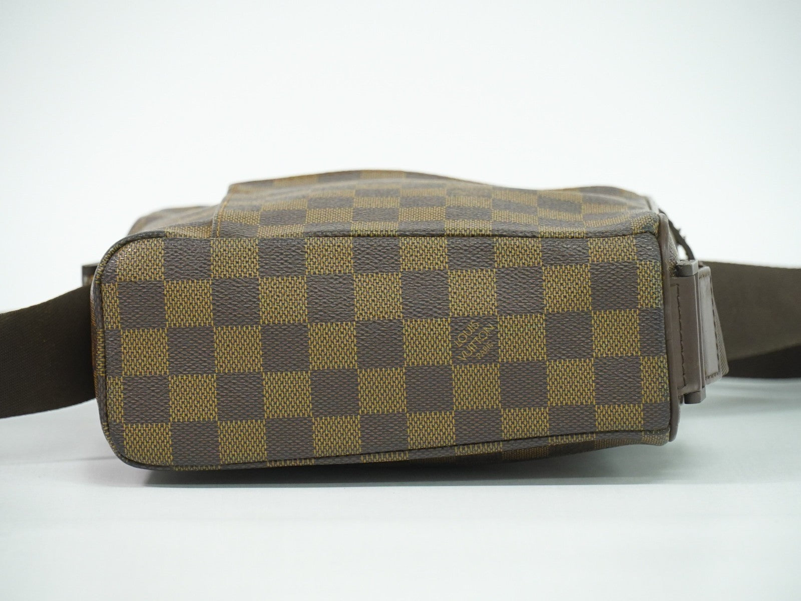 Louis Vuitton Olav Handbag Damier Brown Canvas Shoulder Bag