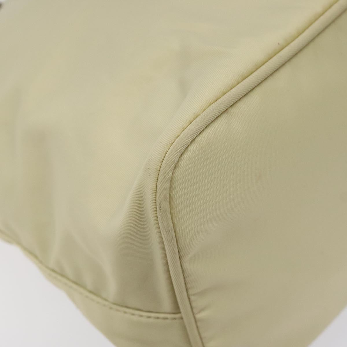 Prada Vintage Tote Tessuto White Nylon Tote Bag Bag