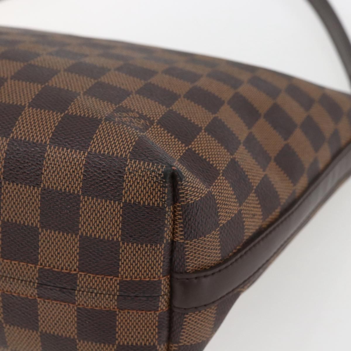 Louis Vuitton Illovo Handbag Damier Brown Canvas Shoulder Bag