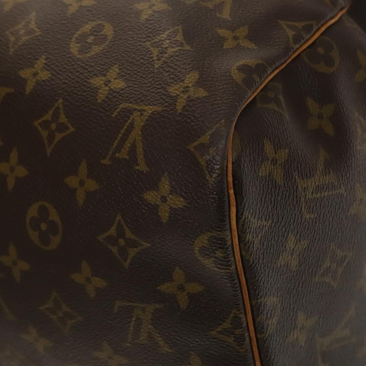 Louis Vuitton Keepall Bag Monogram Canvas Brown Canvas Travel Bag
