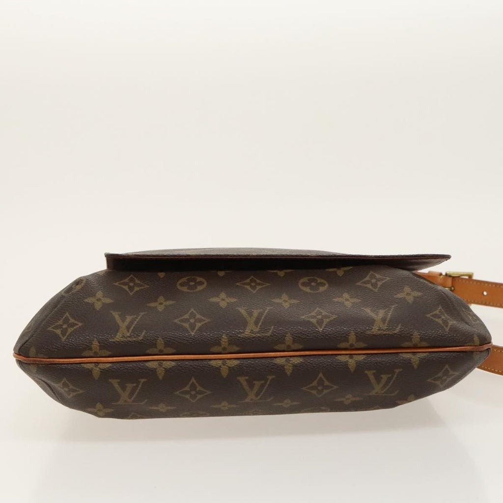 Louis Vuitton Musette Handbag Monogram Canvas Brown Canvas Bag