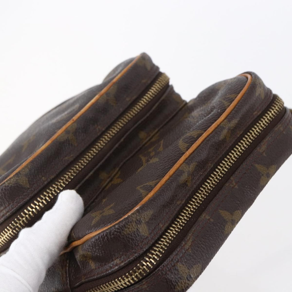 Louis Vuitton Amazone Bag Monogram Canvas Brown Canvas Shoulder Bag