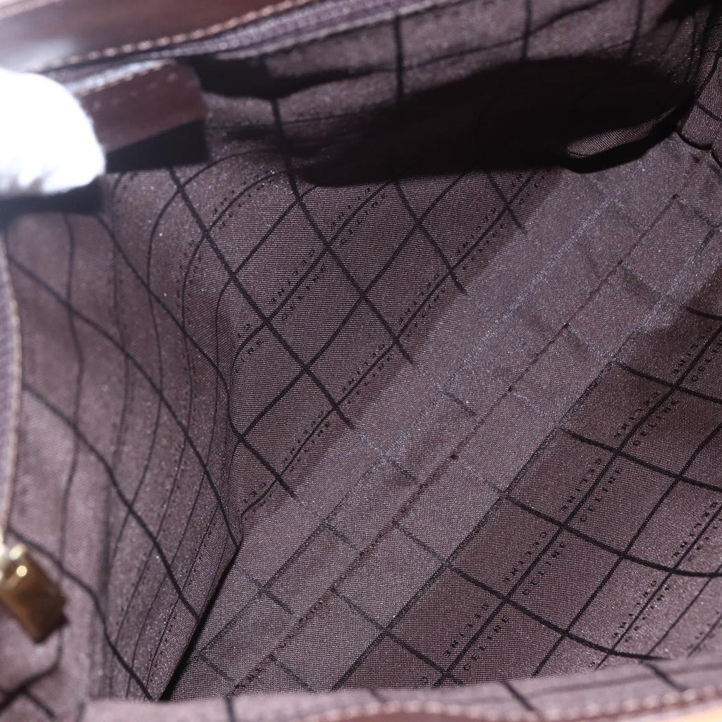Celine C Macadam Shoulder Bag Suede Beige Suede Shoulder Bag Bag