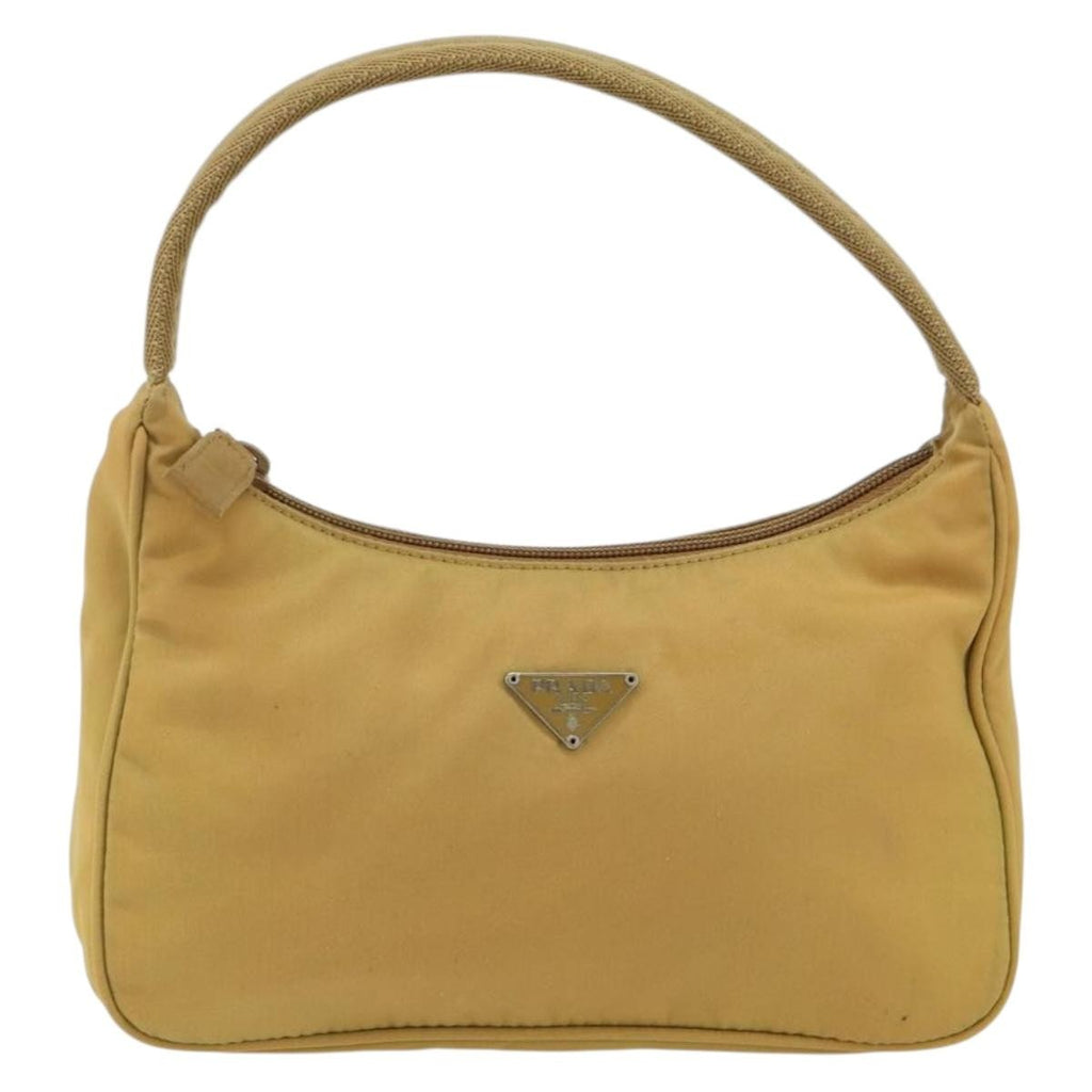 Prada Re-Edition 2000 Hobo Tessuto Beige Nylon Clutche & Pouche Bag