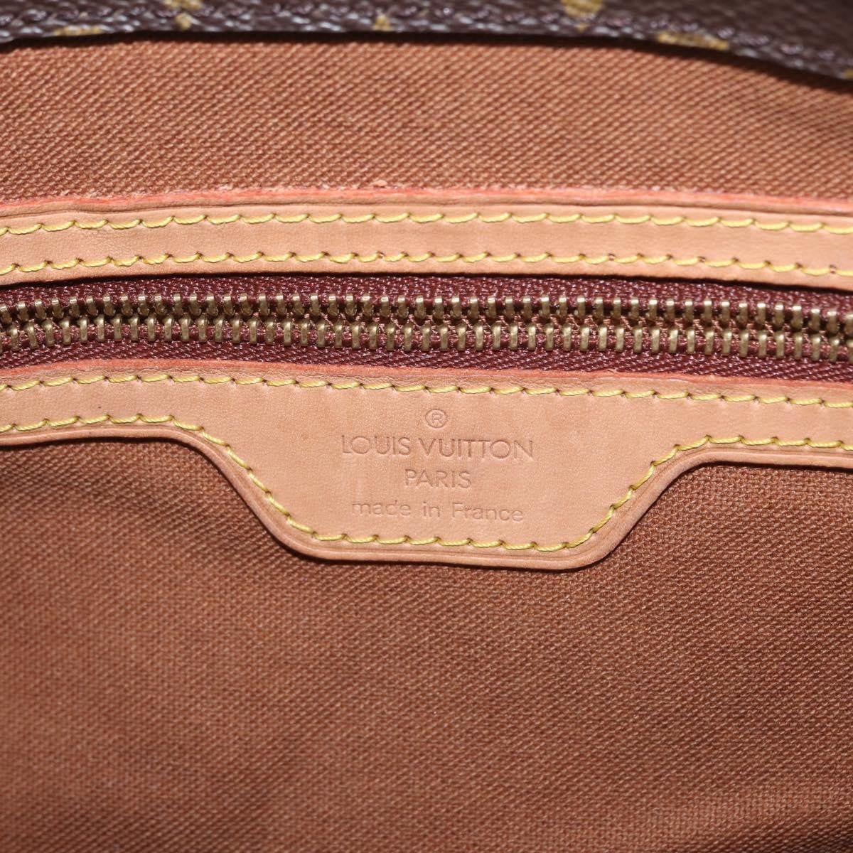 Louis Vuitton Cabas Mezzo Monogram Canvas Brown Canvas Tote Bag
