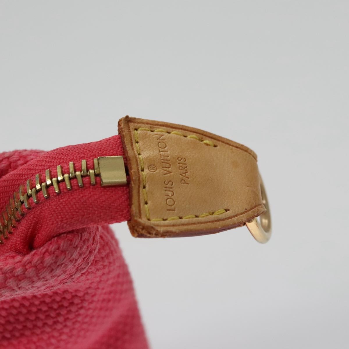 Louis Vuitton Antigua Pouch Canvas Pink Canvas Clutche & Pouche Bag