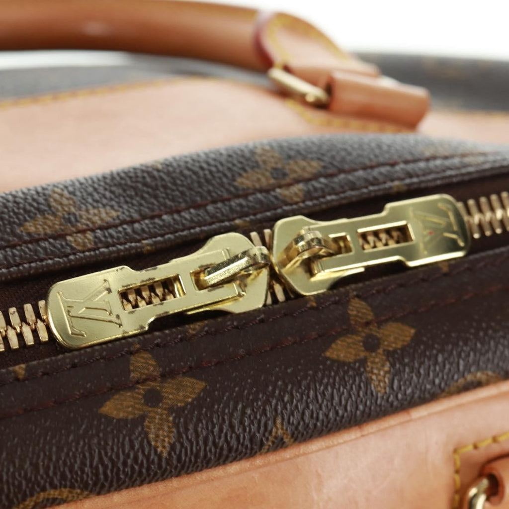 Louis Vuitton Evasion Travel Bag Monogram Canvas Brown Canvas Travel Bag