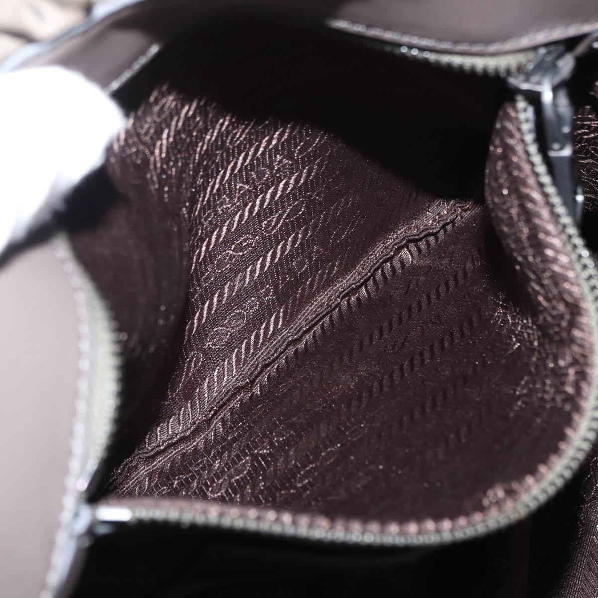 Prada Gaufre Convertible Hobo Tessuto Gray Nylon Shoulder Bag Bag