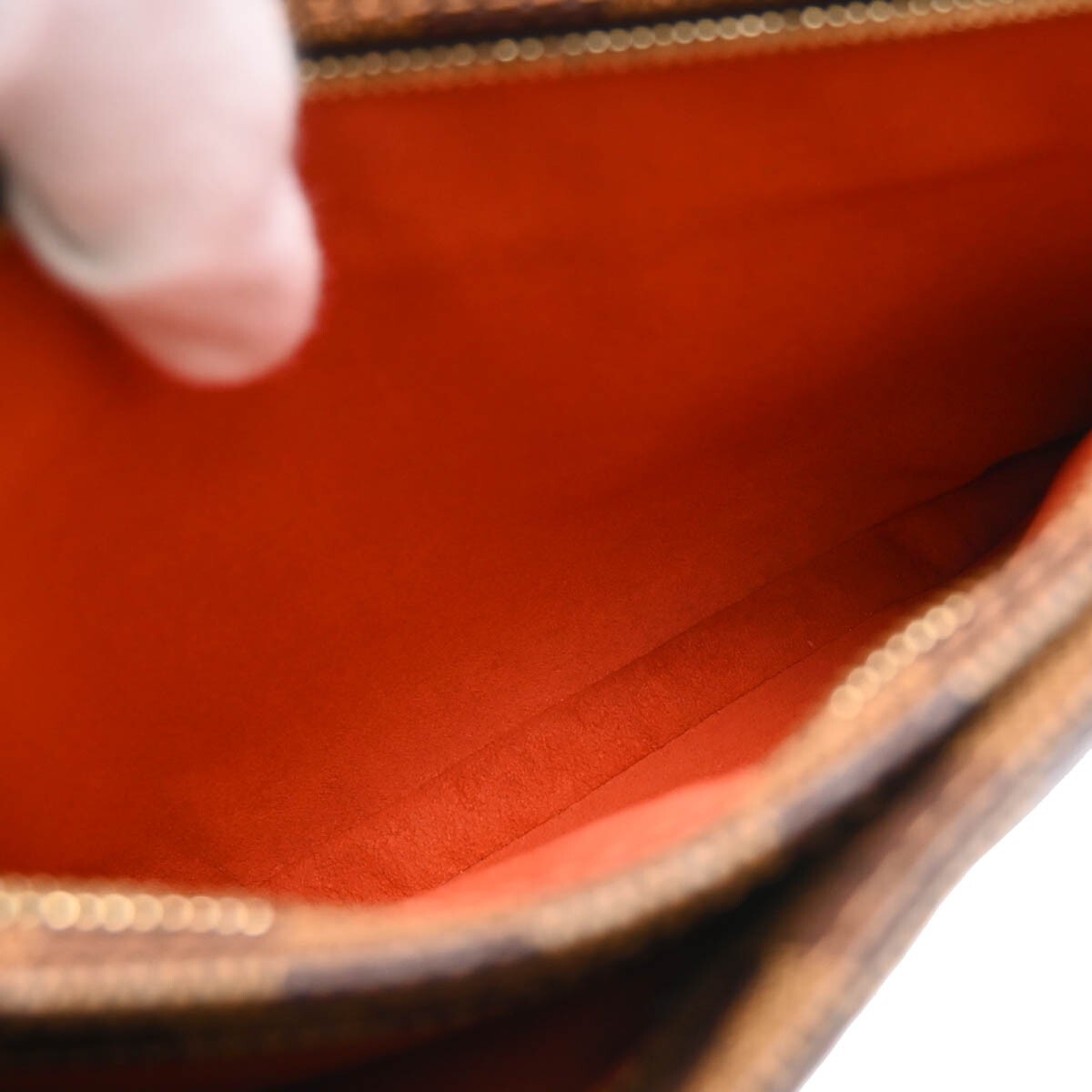Louis Vuitton Aubagne Bag Damier Brown Canvas Handbag