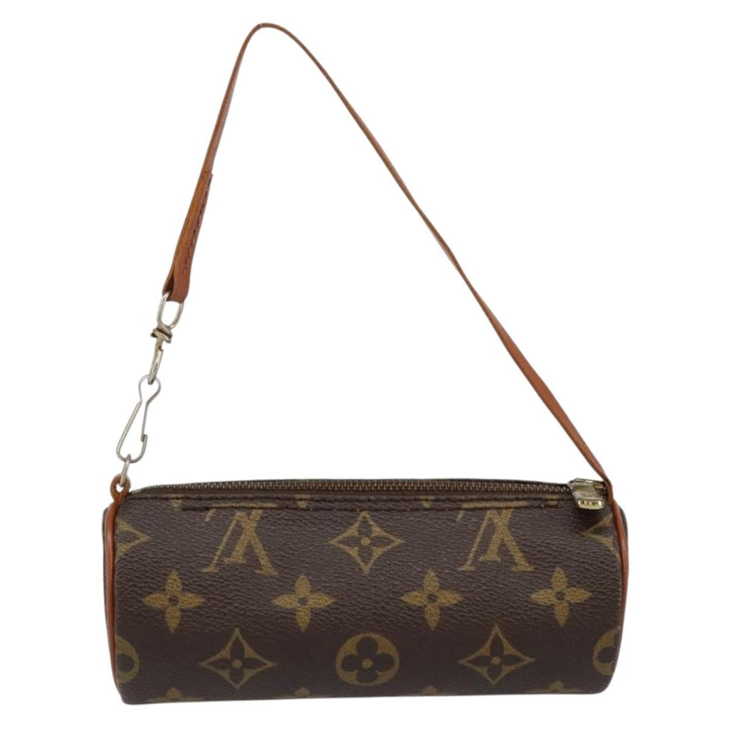 Louis Vuitton Papillon Pochette Monogram Canvas Brown Canvas Clutche & Pouche Bag