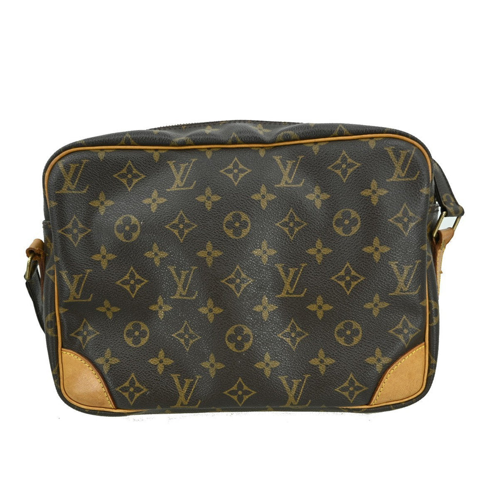 Louis Vuitton Nil Messenger Bag Monogram Canvas Brown Canvas Shoulder Bag