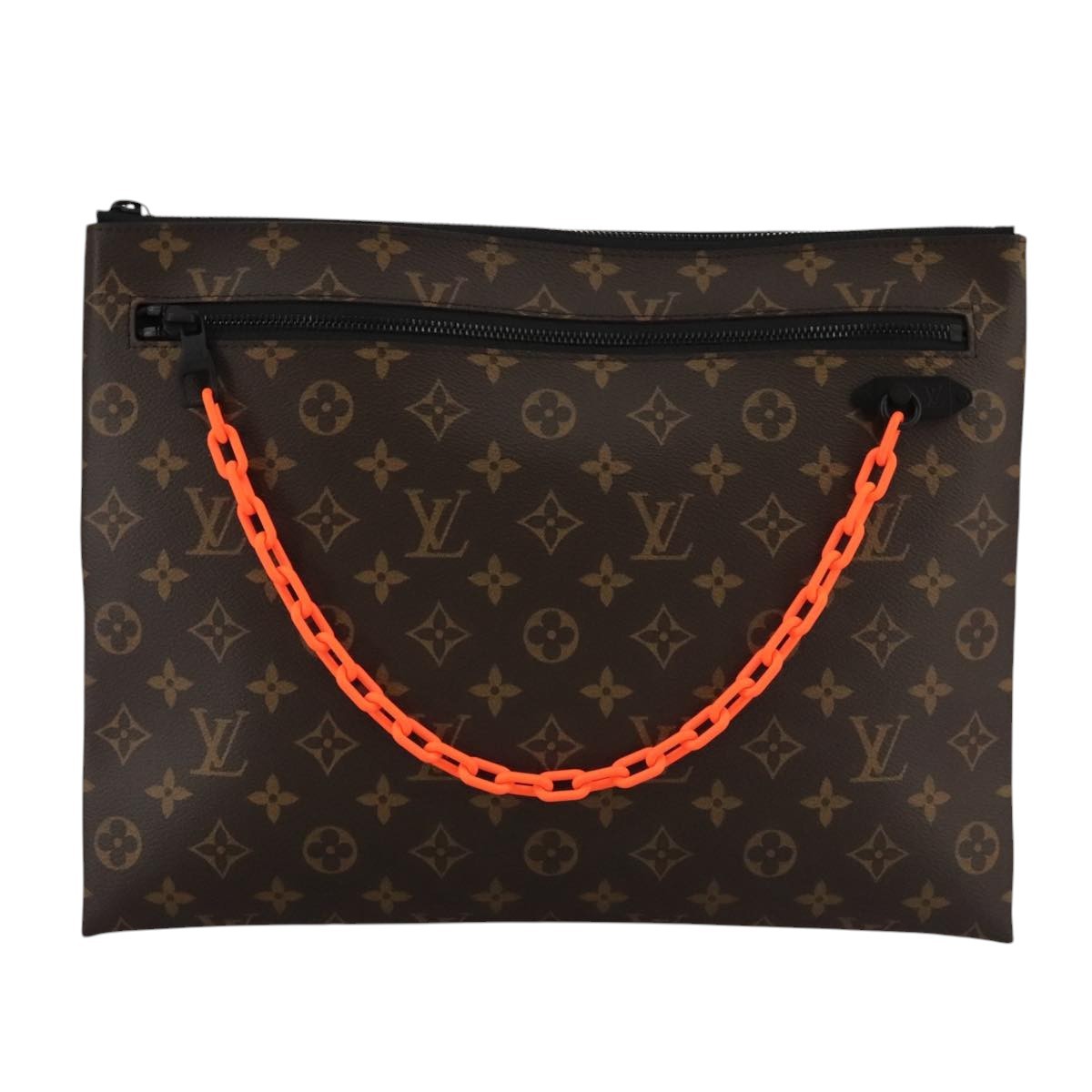 Louis Vuitton Solar Ray A4 Pouch Monogram Canvas Brown Canvas Clutche & Pouche Bag