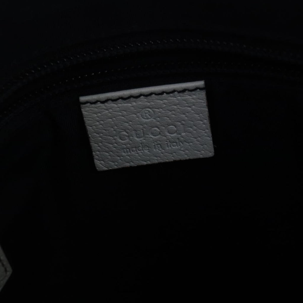 Gucci Sherry Line Shoulder Bag Canvas White Pvc Shoulder Bag Bag (Pre-Owned)