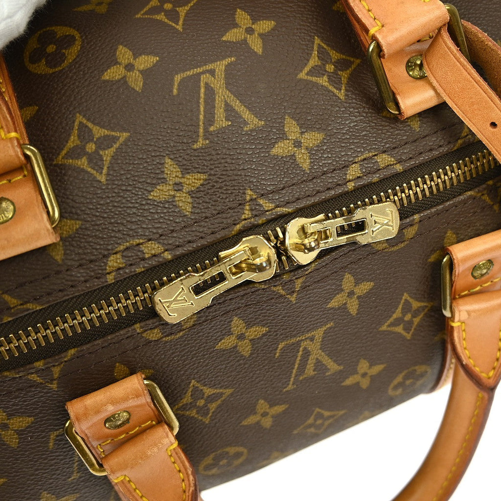 Louis Vuitton Keepall Bag Monogram Canvas Brown Canvas Travel Bag
