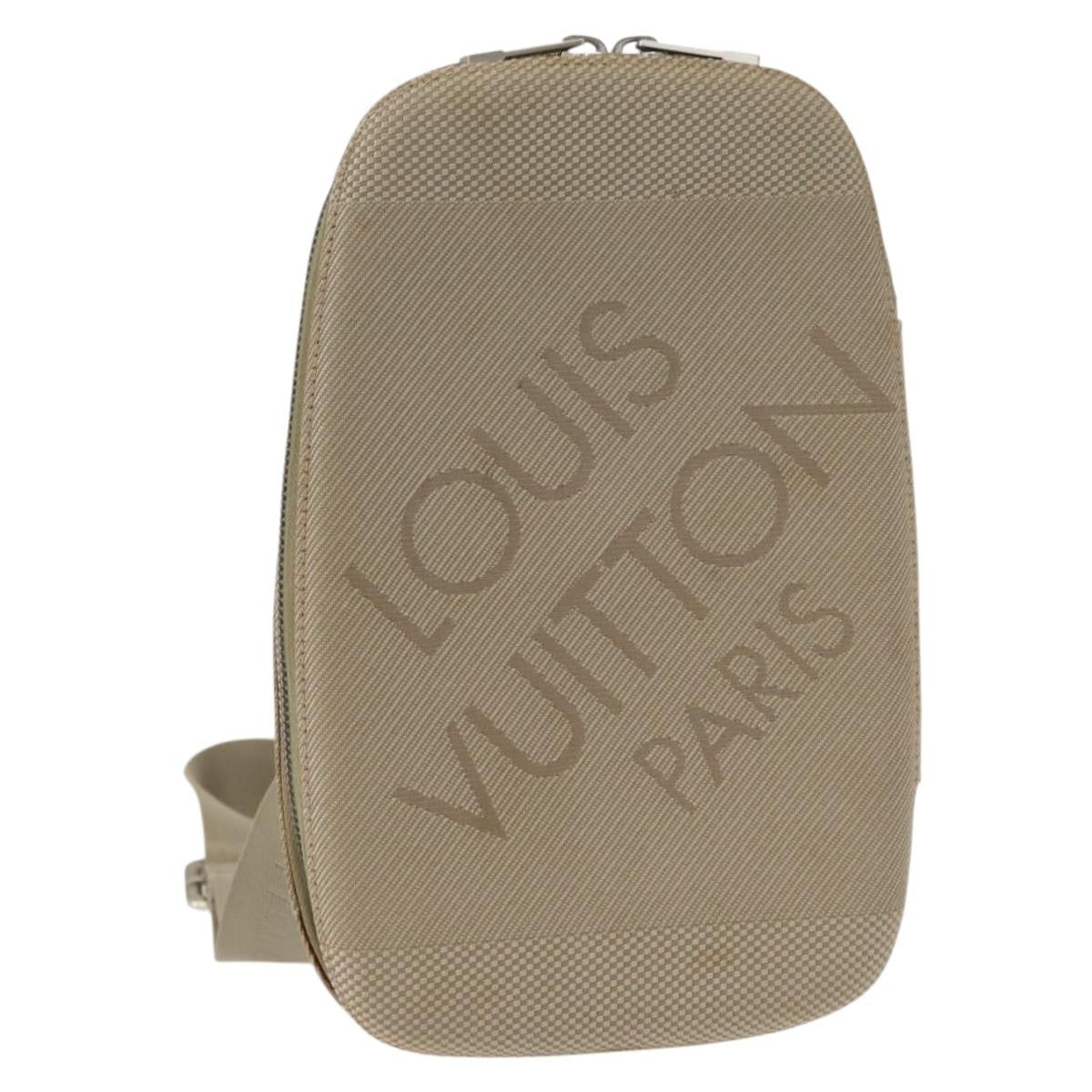 Louis Vuitton Mage Waist Bag Damier Geant Canvas Beige Canvas Shoulder Bag