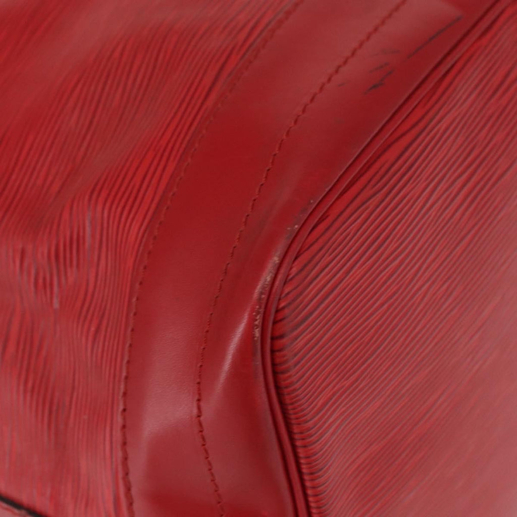 Louis Vuitton Noe Handbag Epi Leather Red Leather Shoulder Bag