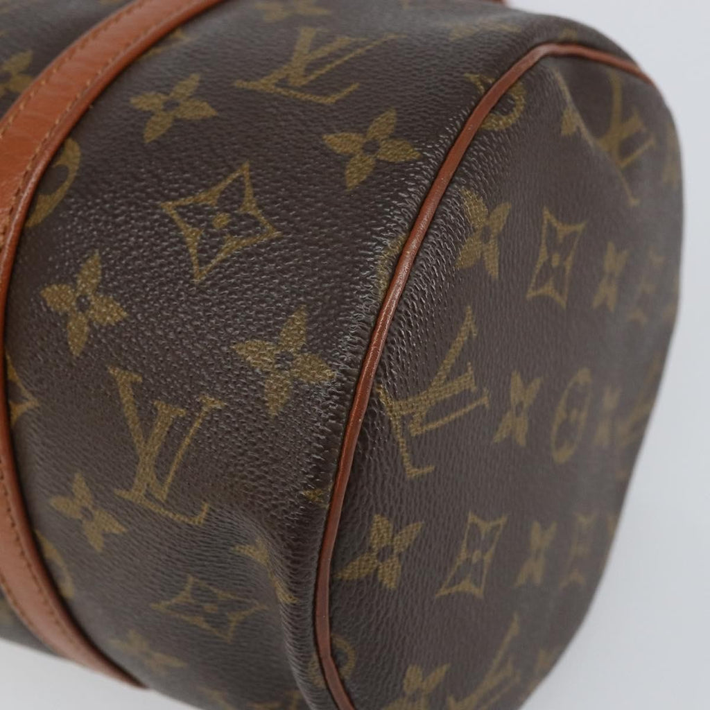 Louis Vuitton Papillon Handbag Monogram Canvas Brown Canvas Handbag