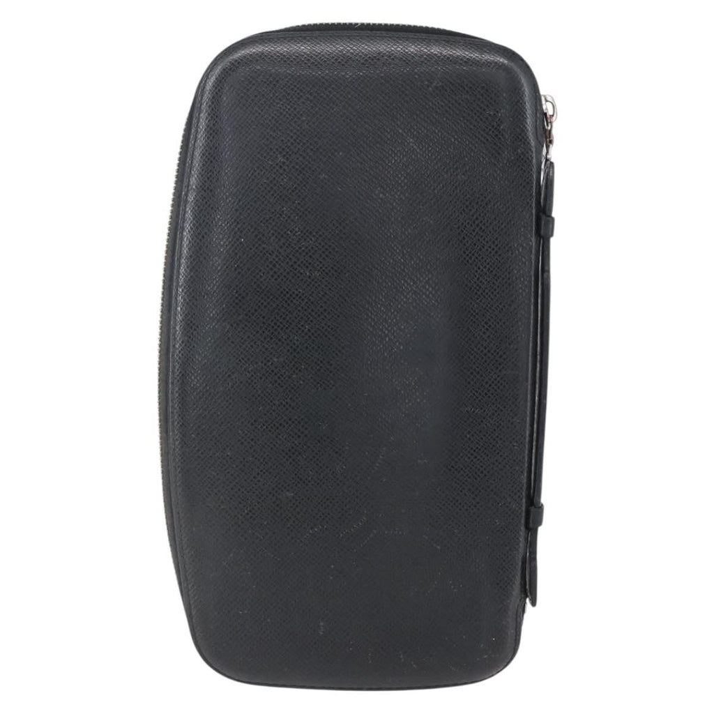 Louis Vuitton Organizer De Voyage Travel Wallet Leather Black Leather Wallets Accessory