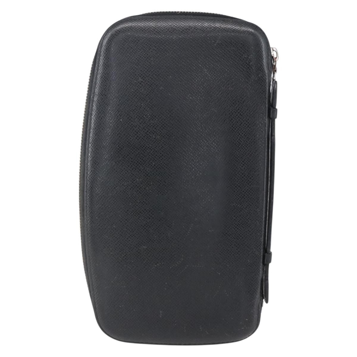 Louis Vuitton Organizer De Voyage Travel Wallet Leather Black Leather Wallets Accessory