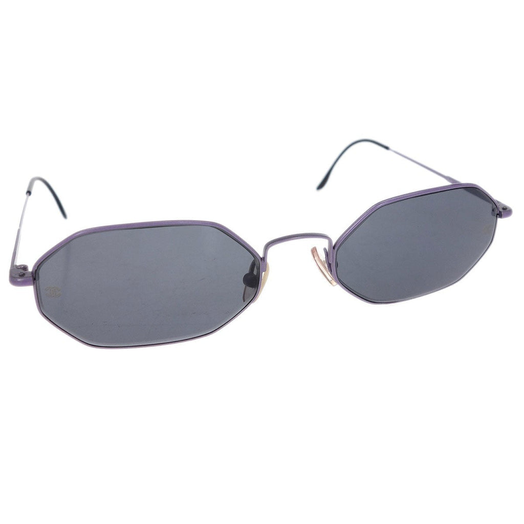 Chanel Chanel Logo Sunglasses Eye Wear Plastic Black Plastic Sunglasse Accessory