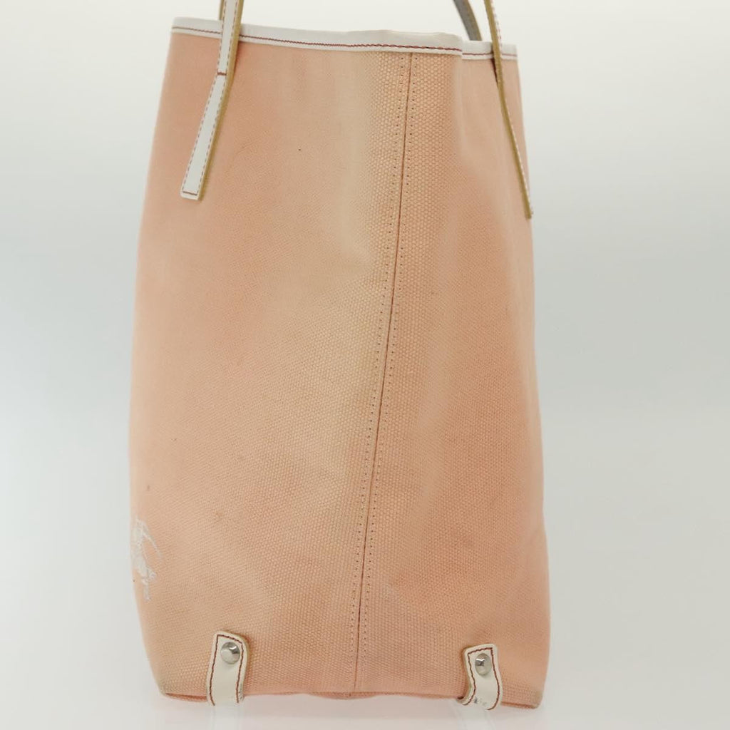Burberry Blue Label Tote Bag Canvas Pink Canvas Tote Bag