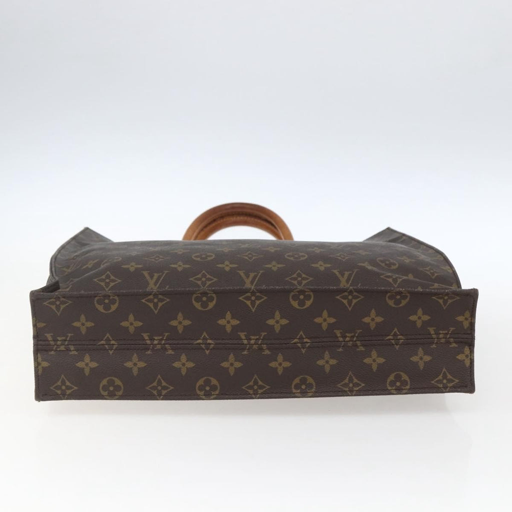 Louis Vuitton Sac Plat Bag Monogram Canvas Brown Canvas Tote Bag